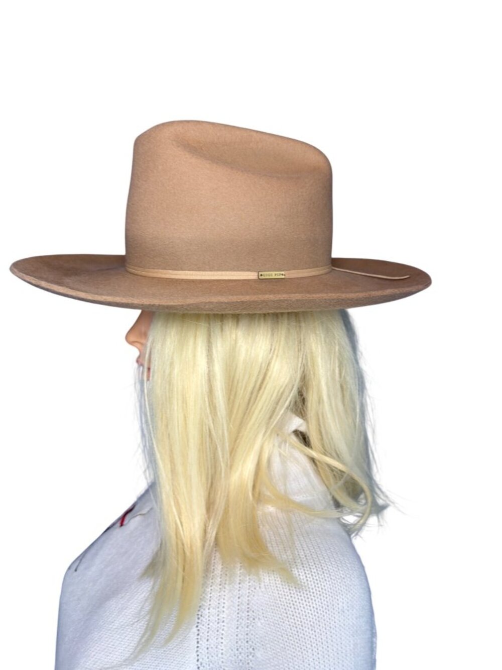 Gigi Pip Ezra Western Hat Cattleman Cowgirl 55cm XS MSRP$136 Worn Once - Picture 9 of 17